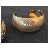 Lot of (2) Cuff Bracelet by Charles Albert
