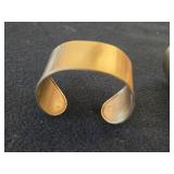 Lot of (2) Cuff Bracelets by Charles Albert