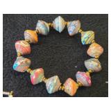 Lot of (8) Stretch Beaded Bracelets