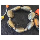 Lot of (8) Stretch Beaded Bracelets