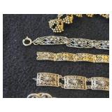 Lot of (5) Vintage style Bracelets