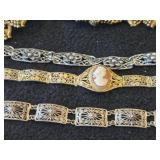 Lot of (5) Vintage style Bracelets