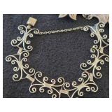 Lot of (5) Silver-toned Bracelets