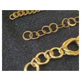 Lot of (5) Gold-tone Bracelets