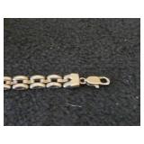 55.6-grams (total) Sterling Silver Bracelet + Cuff Bracelet