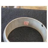 Lot of (7) Bracelets - Silver-tone Cuff Bracelets (x5) + Silver-tone Camel Hamsa Egyptian Metal Hinged Bracelet + Silverplate Bangle Bracelet