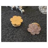 Lot of (4 Sets) Cuff Links + Extras