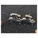 Lot of (4 Sets) Cuff Links + Extras