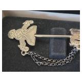 Lot of (4) Scandinavian Style Hair Barrettes