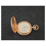 58.9-grams 14K Gold Rambler Pocket Watch by Atlas Watch Co