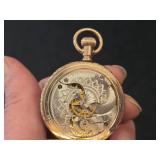 58.9-grams 14K Gold Rambler Pocket Watch by Atlas Watch Co