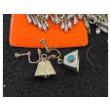 Lot of (7 Sets) Clip-on Earrings | Silver-tone