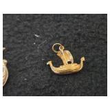 87.9-grams (total) 925 Silver - Lot of (8) Jewelry - (6) Pendants + (3) Pins