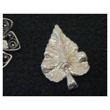 87.9-grams (total) 925 Silver - Lot of (8) Jewelry - (6) Pendants + (3) Pins