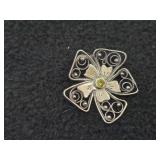 87.9-grams (total) 925 Silver - Lot of (8) Jewelry - (6) Pendants + (3) Pins