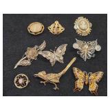 Lot of (9) Pins