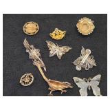 Lot of (9) Pins