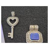 Jewelry - (6) Pendants + (6) Pins
