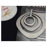 Jewelry - (6) Pendants + (6) Pins