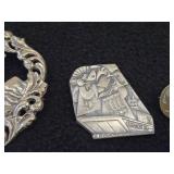 Jewelry - (6) Pendants + (6) Pins