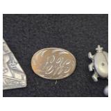 Jewelry - (6) Pendants + (6) Pins