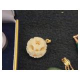 Jewelry - (6) Pendants + (4) Asian theme Pendants + Russian Doll theme Pin + Asian House theme Pin