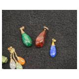 Jewelry - (6) Pendants + (4) Asian theme Pendants + Russian Doll theme Pin + Asian House theme Pin