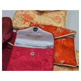 Lot of (7) Small Jewelry Pouches