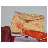 Lot of (7) Small Jewelry Pouches