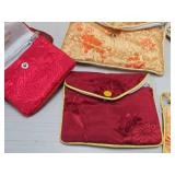 Lot of (7) Small Jewelry Pouches