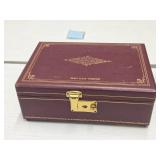 Flip-Top Jewelry / Music Box with Thorens Movement Always (Made in Switzerland) 10' wide x 7' deep x 4' tall