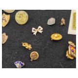 Lot of (36) Small Pins (assorted)