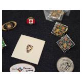 Lot of (36) Small Pins (assorted)
