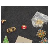 Lot of (36) Small Pins (assorted)