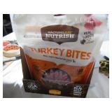 Rachael Ray Nutrish Turkey Bites Dog Treats, Hickory Smoke Bacon Flavor