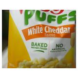 Sensible Portions Garden Veggie Puffs – White Cheddar, Gluten-Free Baked Corn Puffs