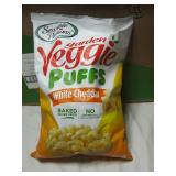 Sensible Portions Garden Veggie Puffs – White Cheddar, Gluten-Free Baked Corn Puffs