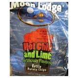 Large Bulk Lot Moon Lodge Hot Chili & Lime Kettle Potato Chips