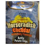 60-Piece Assorted Moon Lodge Chips, Pretzels & Uncle Al’s Graham Cookies Lot