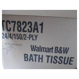 Black & White 2-Ply Bathroom Tissue