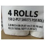 Black & White 2-Ply Bathroom Tissue