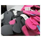 Box of New Overstock Flip Flops