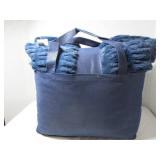 Member’s Mark Oversized Blue Faux-Fur Decorative Pillows
