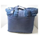 Member’s Mark Oversized Blue Faux-Fur Decorative Pillows
