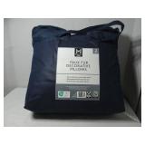 Member’s Mark Oversized Blue Faux-Fur Decorative Pillows