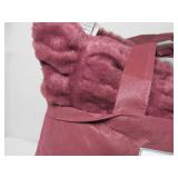 Member’s Mark Oversized Maroon Faux-Fur Decorative Pillows