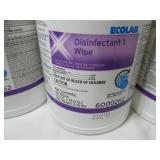 Ecolab Disinfectant 1 Wipes