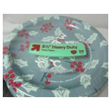 Up & Up Holiday Heavy-Duty Paper Plates – 8½
