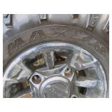 Set of 4 Maxxis Maxxzilla ATV/UTV Mud Tires – 27x9-12 & 27x11-12 – with Ranger 12-Inch Alloy Wheels