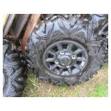 Set of 4 Maxxis Bighorn 2.0 29-Inch ATV/UTV Tires with Polaris RZR 14-Inch Alloy Wheels